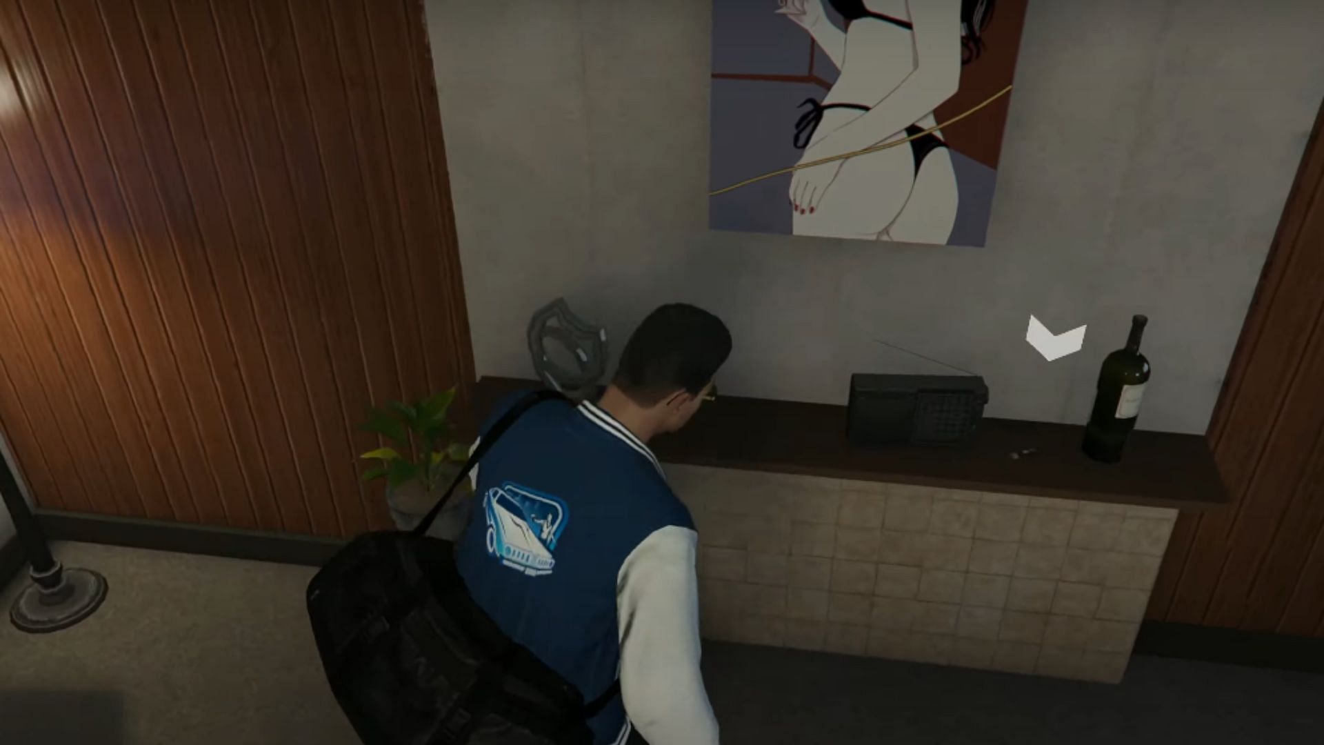 One of the locations for the flash drive is here (Image via Rockstar Games || YouTube/GTA Series Videos)